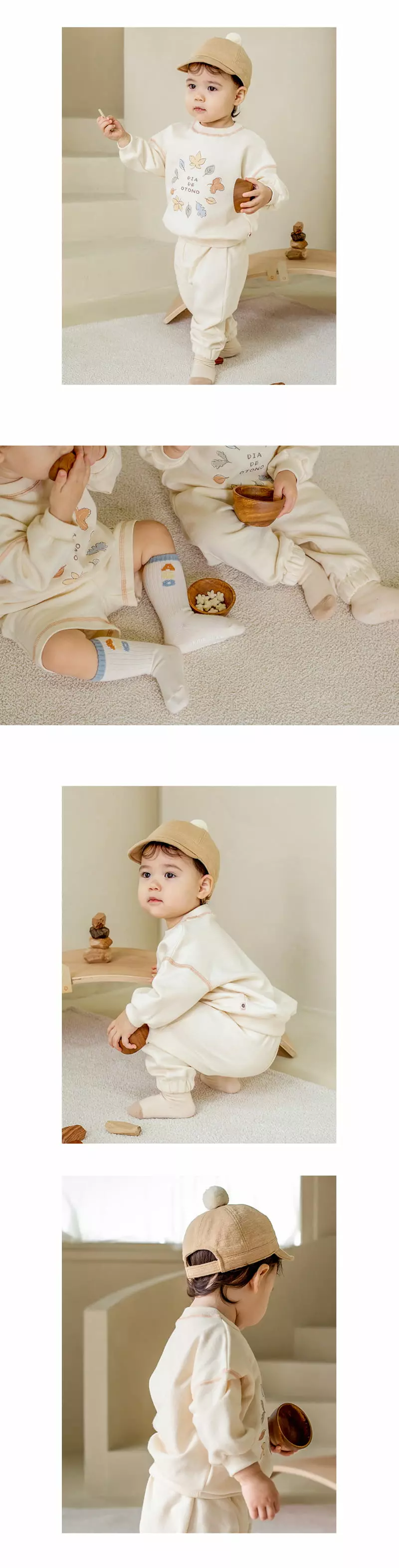 Happy Prince - Korean Baby Fashion - #smilingbaby - Kine Three Piece Set - 7