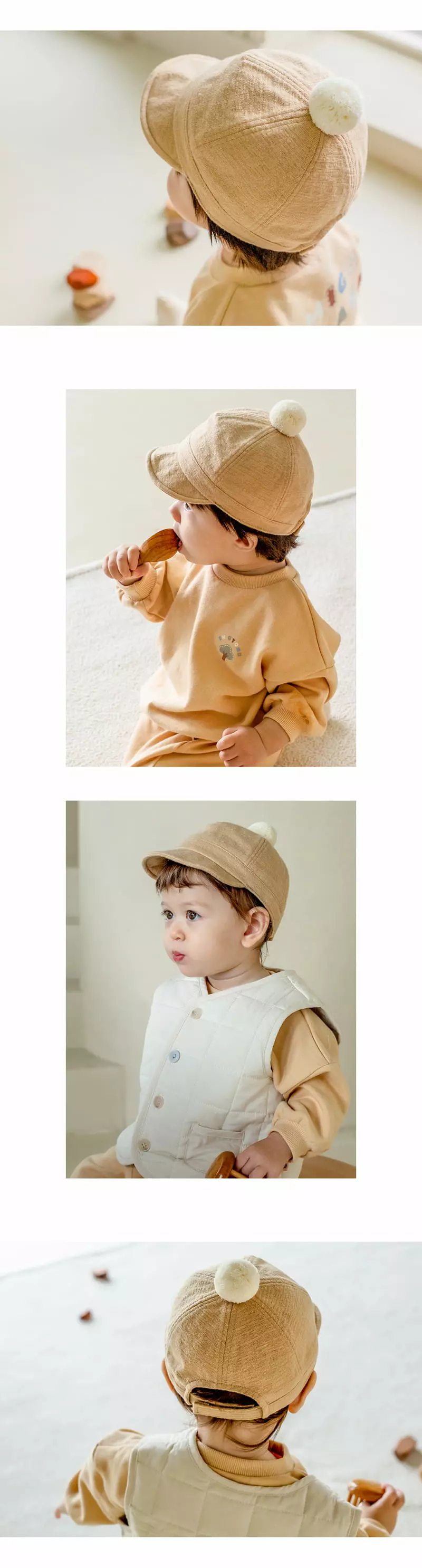 Happy Prince - Korean Baby Fashion - #onlinebabyshop - Jaku Wire Cap - 4