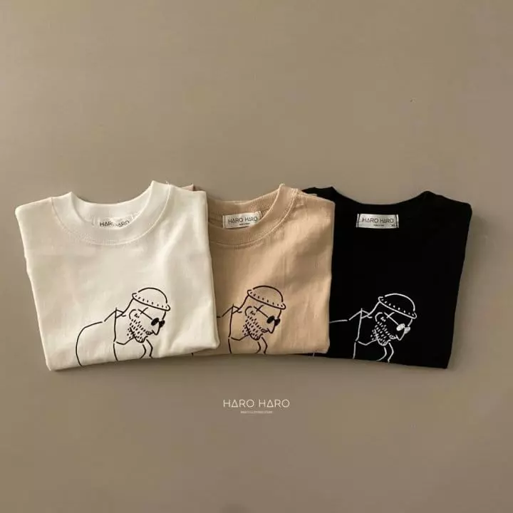 Haro Haro - Korean Children Fashion - #childrensboutique - Leon Tee - 2