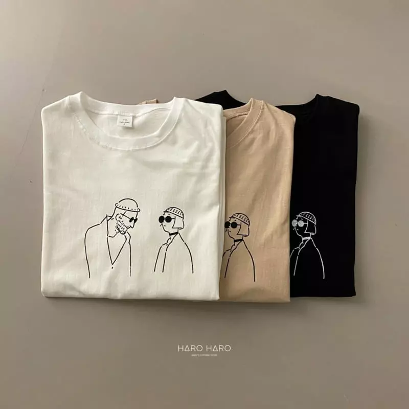 Haro Haro - Korean Women Fashion - #vintagekidsstyle - Mom Leon Matilda Tee - 2
