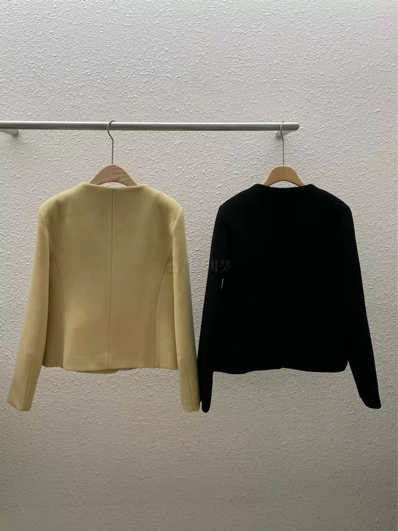 Hautte - Korean Women Fashion - #momslook - Round Jacket - 10