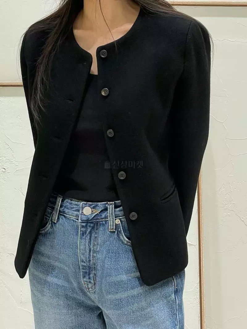 Hautte - Korean Women Fashion - #momslook - Round Jacket - 2