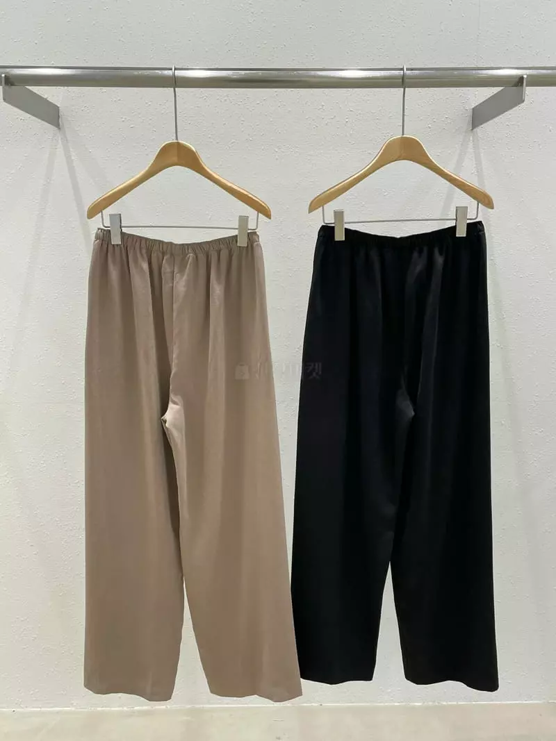 Hautte - Korean Women Fashion - #momslook - Autumn Slacks Pants - 2