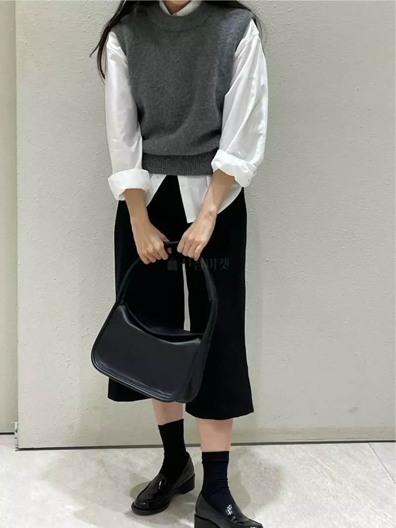 Hautte - Korean Women Fashion - #momslook - Alpaca Vest - 5
