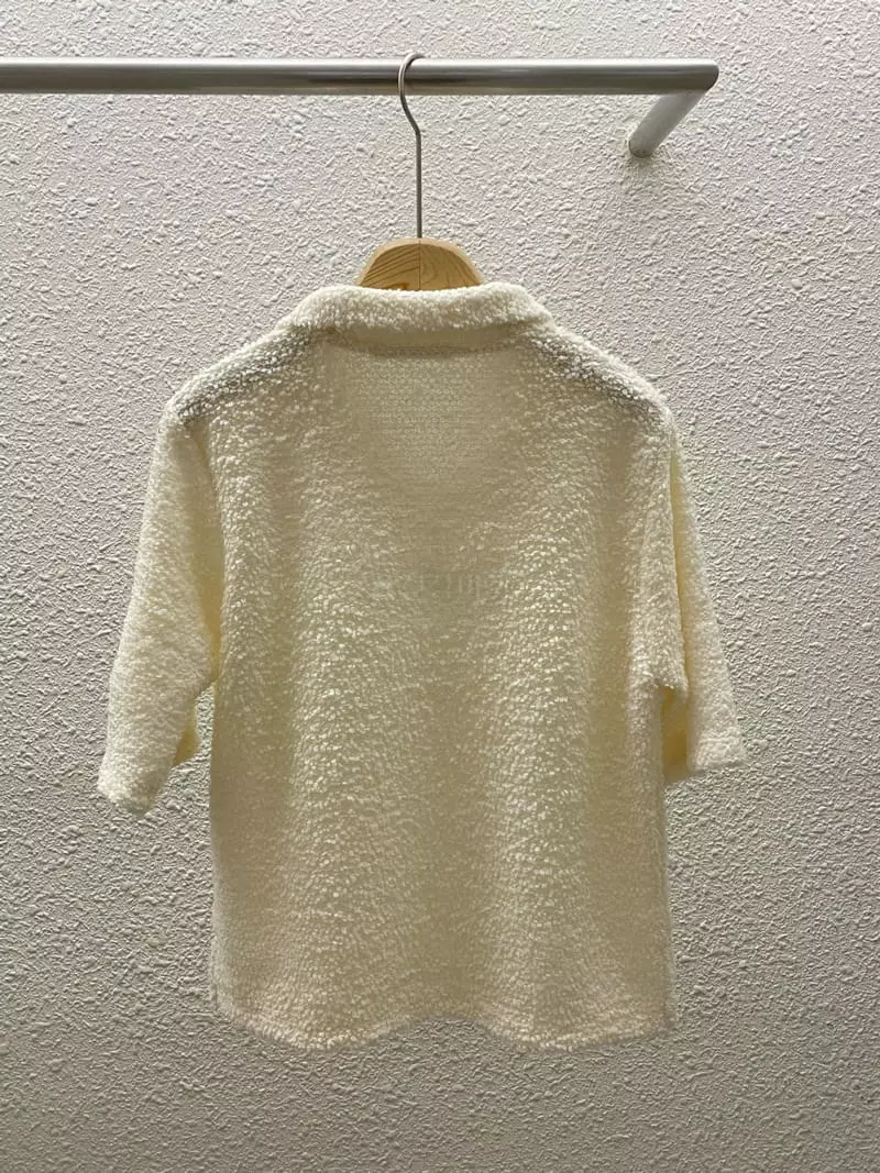 Hautte - Korean Women Fashion - #momslook - Bookle Collar Tee - 6