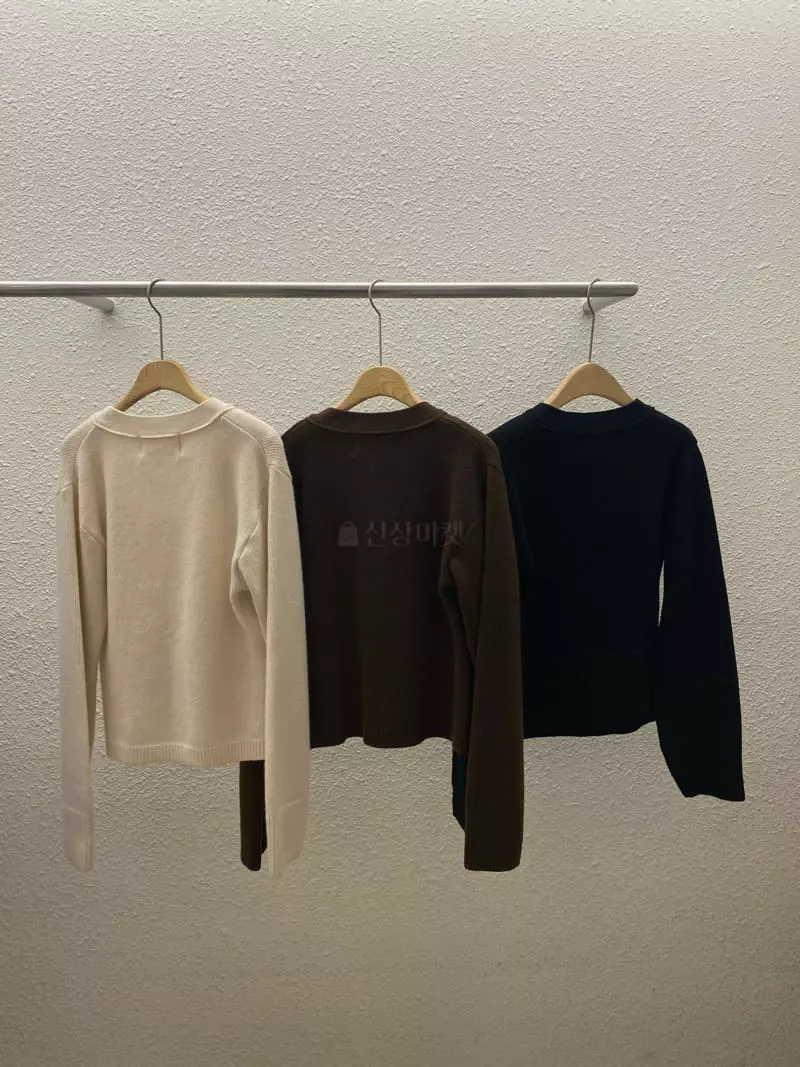 Hautte - Korean Women Fashion - #momslook - Volume Cardigan - 5