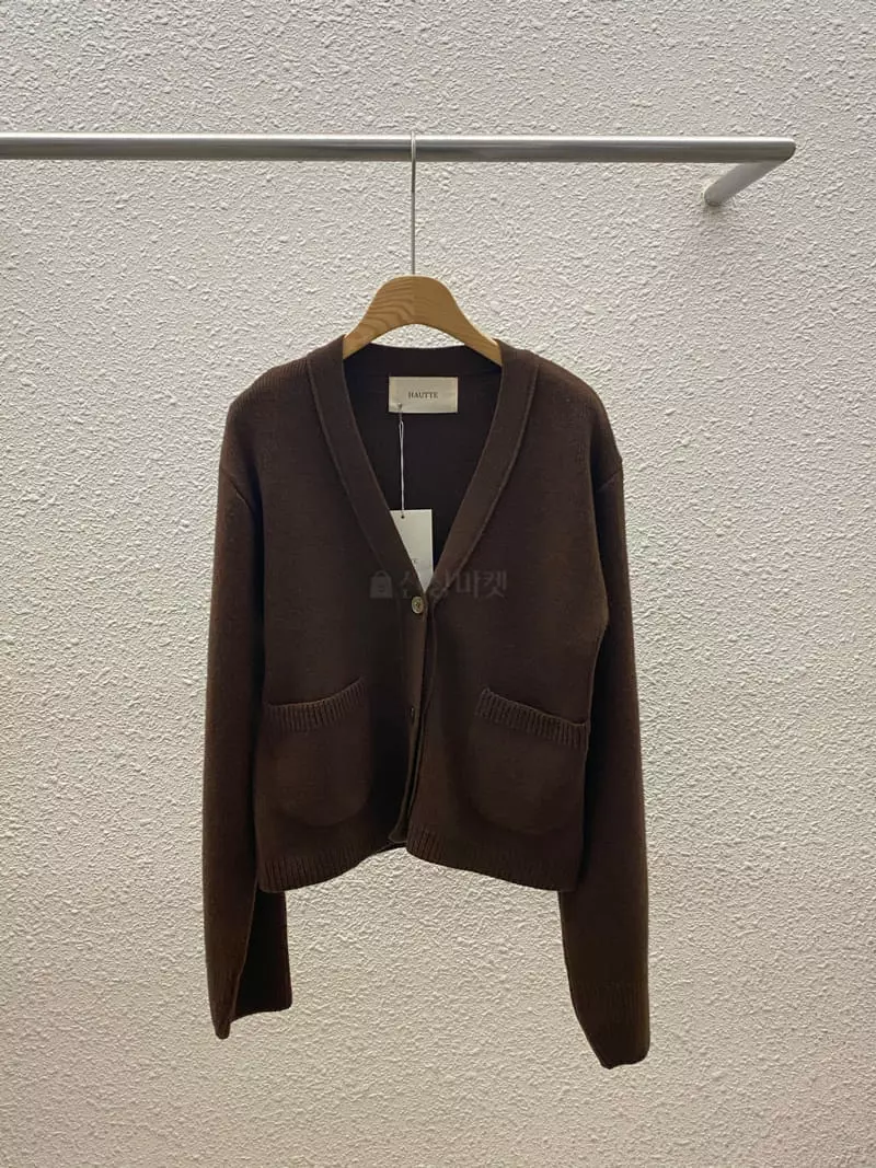 Hautte - Korean Women Fashion - #momslook - Volume Cardigan - 8