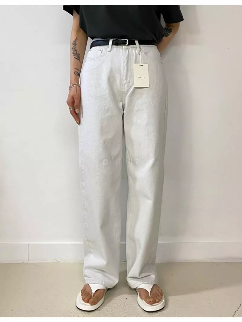 Hautte - Korean Women Fashion - #momslook - Dyeing Pants
