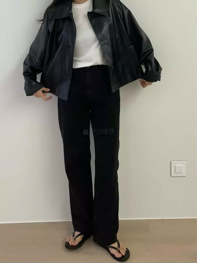 Hautte - Korean Women Fashion - #momslook - Black Jeans