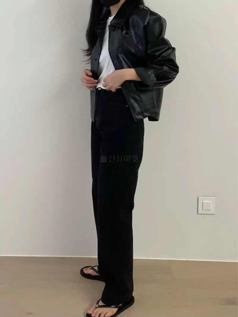 Hautte - Korean Women Fashion - #restrostyle - Black Jeans - 6