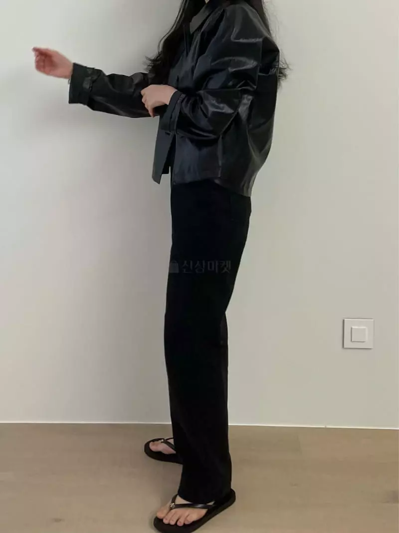 Hautte - Korean Women Fashion - #romanticstyle - Black Jeans - 7