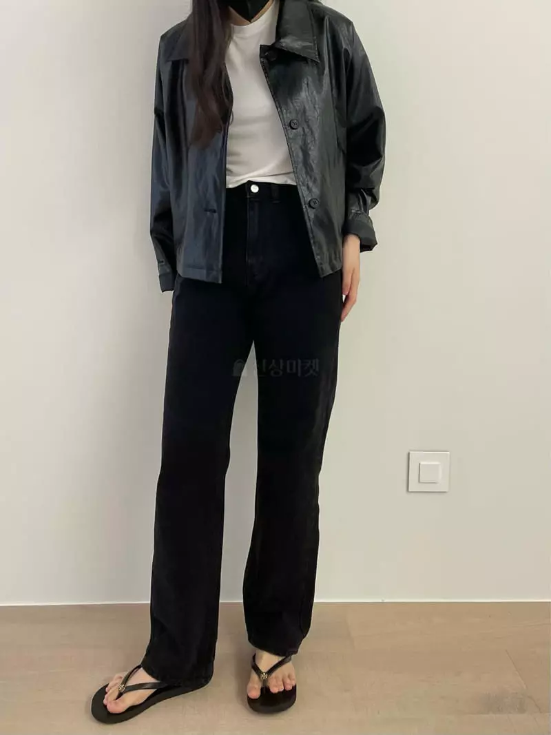 Hautte - Korean Women Fashion - #shopsmall - Black Jeans - 8