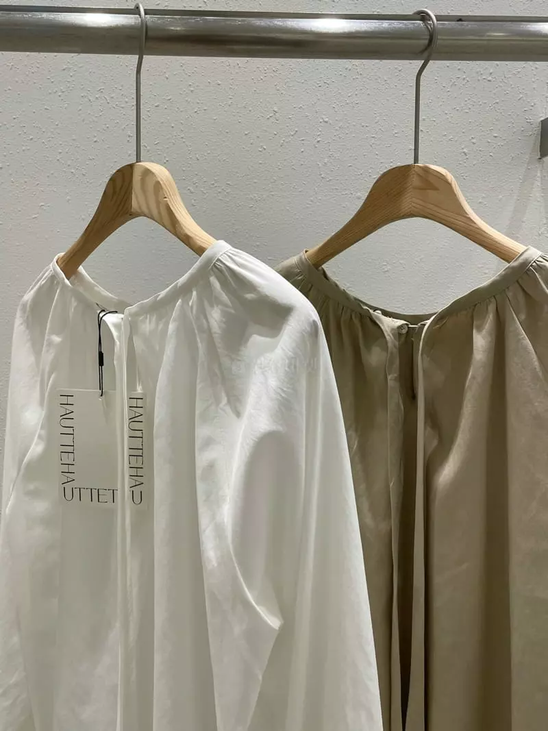 Hautte - Korean Women Fashion - #thatsdarling - Tie Shirring Blouse