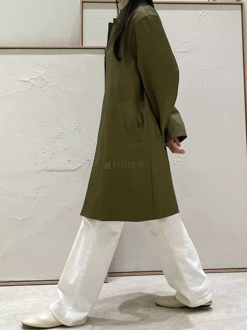Hautte - Korean Women Fashion - #thatsdarling - Half Trench Coat - 8
