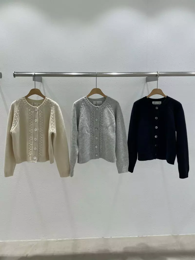 Hautte - Korean Women Fashion - #thelittlethings - Cable Cardigan
