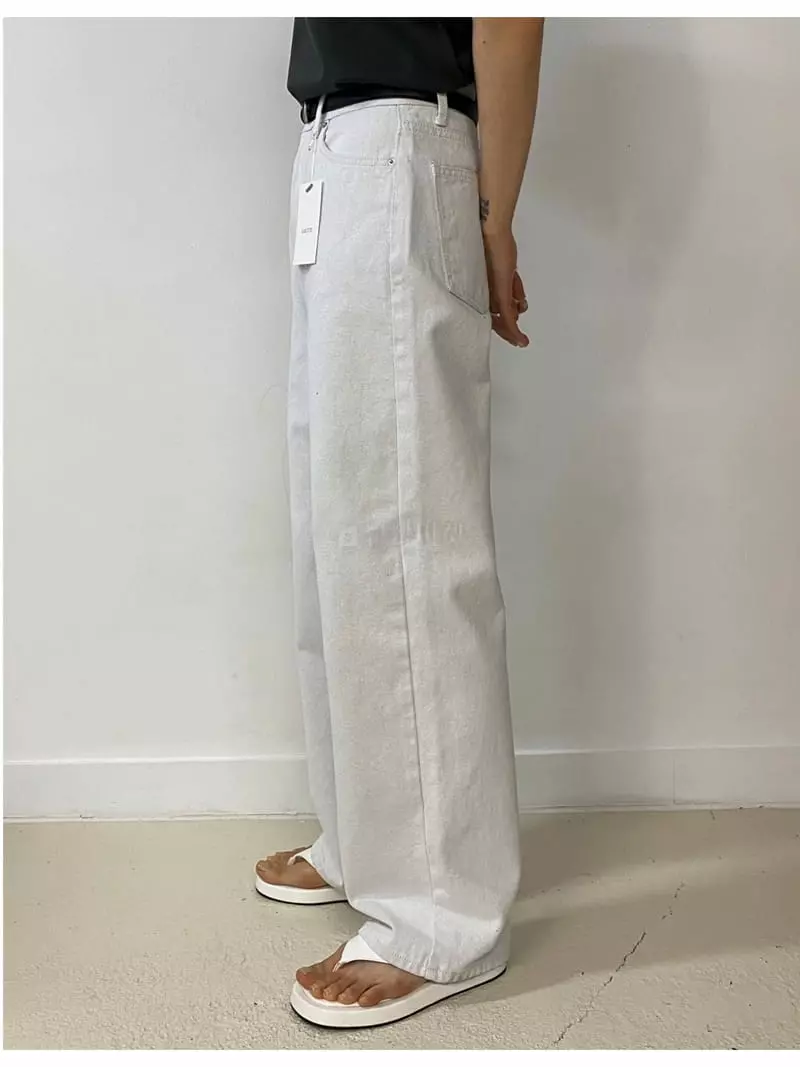 Hautte - Korean Women Fashion - #vintageinspired - Dyeing Pants - 3