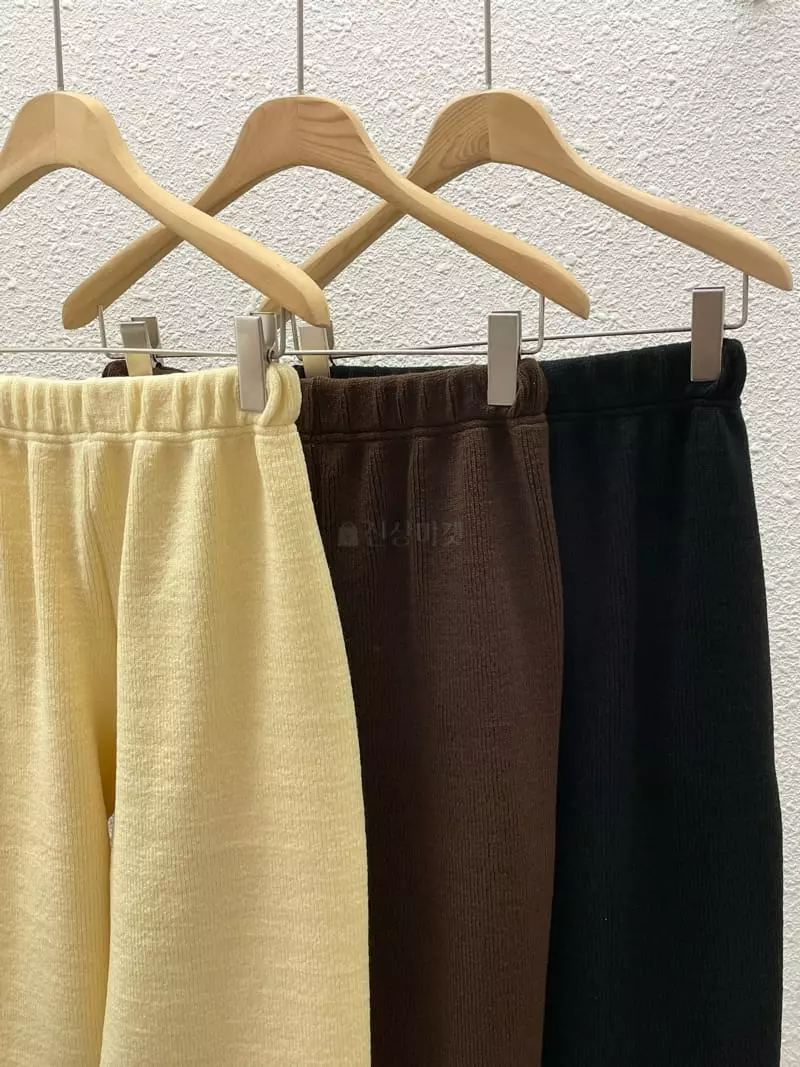 Hautte - Korean Women Fashion - #vintagekidsstyle - Knit Pants - 3