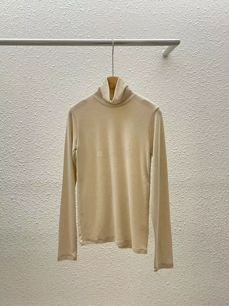 Hautte - Korean Women Fashion - #momslook - Turtleneck Tee - 4