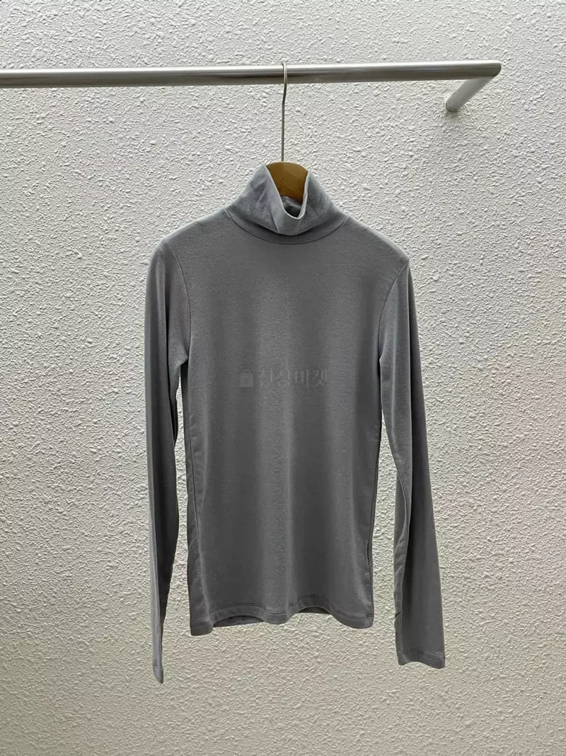Hautte - Korean Women Fashion - #womensfashion - Turtleneck Tee - 8