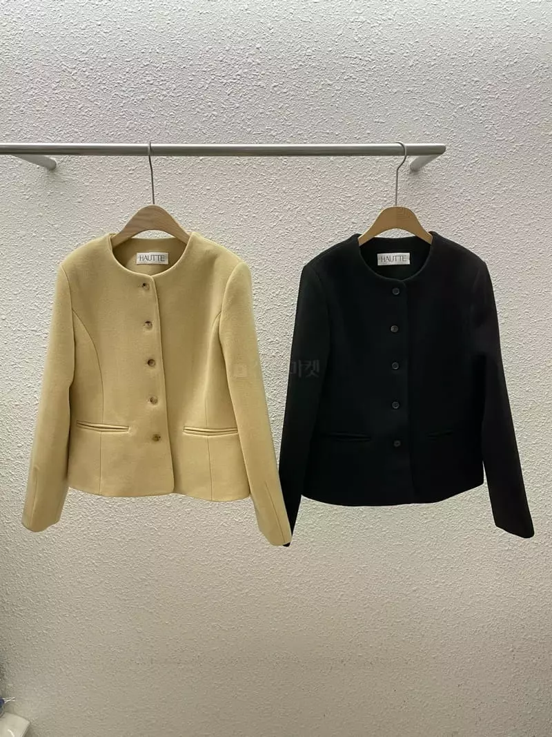 Hautte - Korean Women Fashion - #womensfashion - Round Jacket - 9