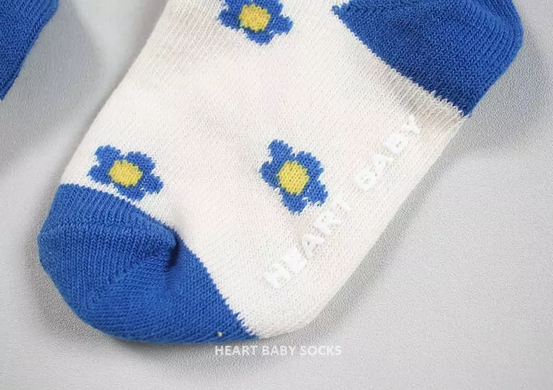 Heart Baby - Korean Baby Fashion - #babyboutique - Diasy Socks Set - 7