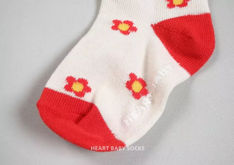 Heart Baby - Korean Baby Fashion - #babyboutique - Diasy Socks Set - 8