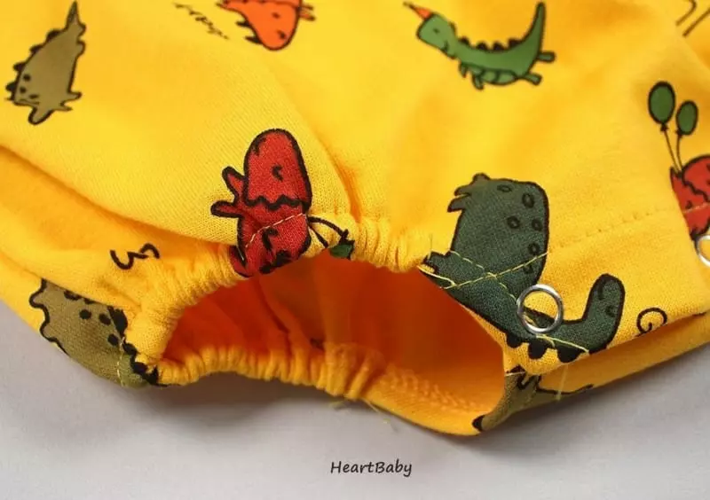 Heart Baby - Korean Baby Fashion - #babyboutique - Dino Bodysuit - 10