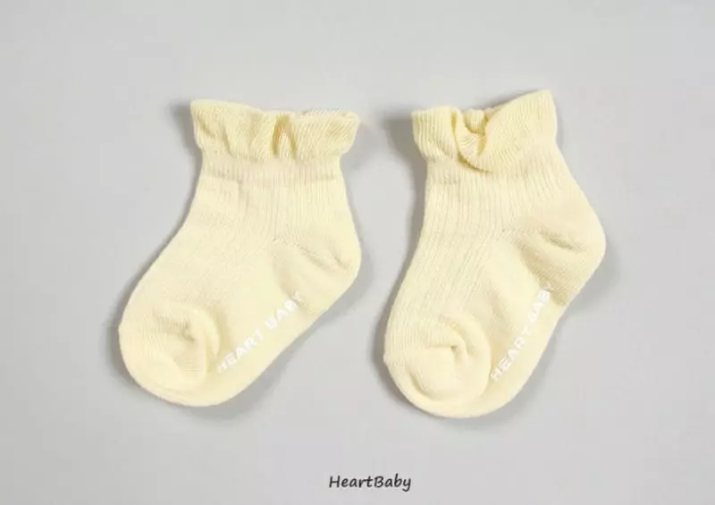 Heart Baby - Korean Baby Fashion - #babyboutiqueclothing - Ruffle Socks Set - 5
