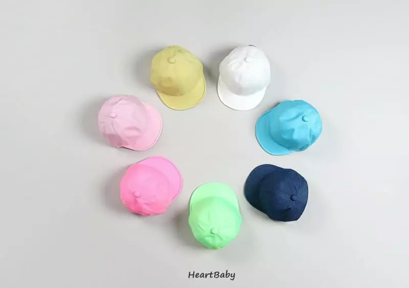 Heart Baby - Korean Baby Fashion - #babyfashion - Colro Cap - 8