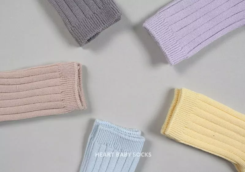 Heart Baby - Korean Baby Fashion - #babyfever - Pastel Socks Set - 11