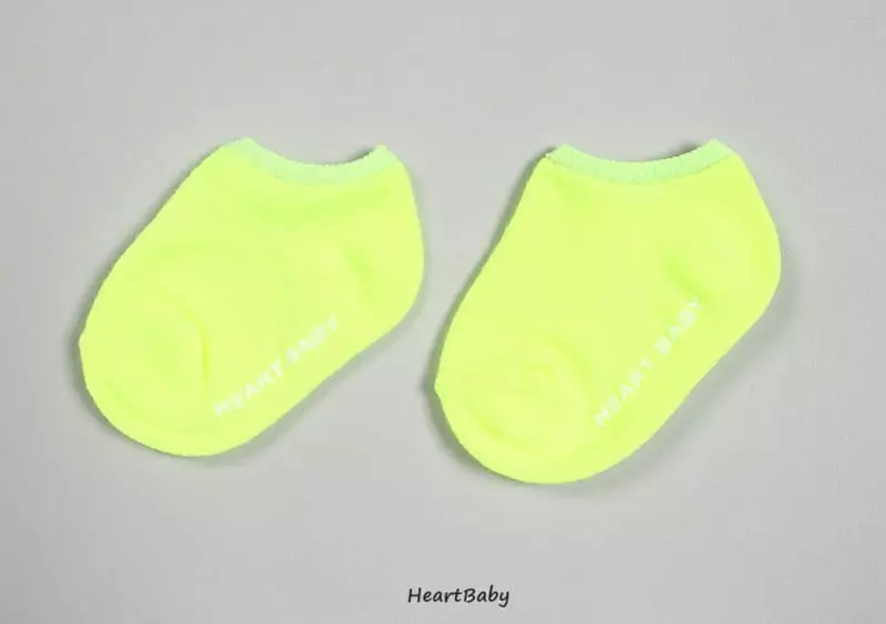Heart Baby - Korean Baby Fashion - #babygirlfashion - Neon Socks Set - 9