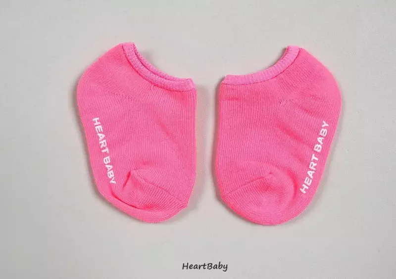 Heart Baby - Korean Baby Fashion - #babyootd - Neon Socks Set - 12