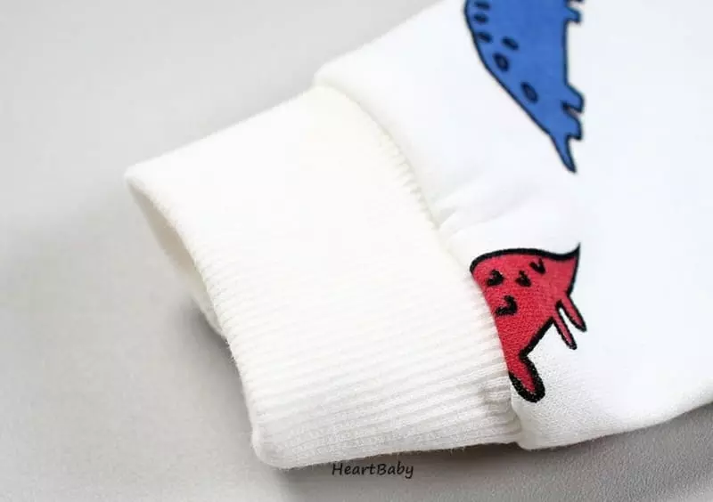 Heart Baby - Korean Baby Fashion - #babywear - Dino Bodysuit - 6