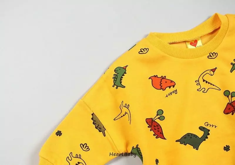 Heart Baby - Korean Baby Fashion - #onlinebabyshop - Dino Bodysuit - 8