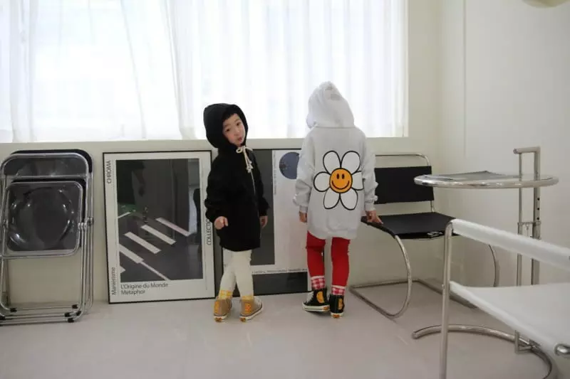 Heart Baby - Korean Children Fashion - #Kfashion4kids - Sun Flower Hoody Zip-up - 9