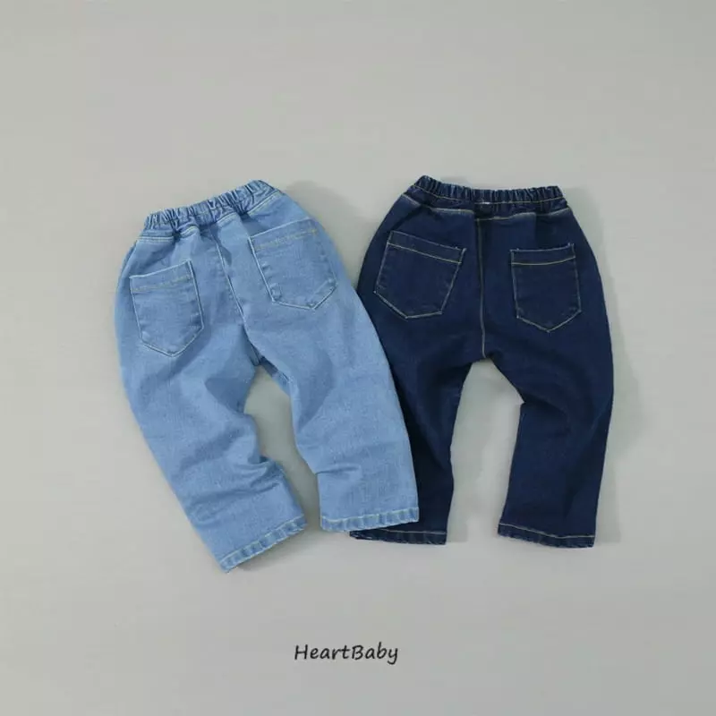 Heart Baby - Korean Children Fashion - #Kfashion4kids - Span Jeans - 5