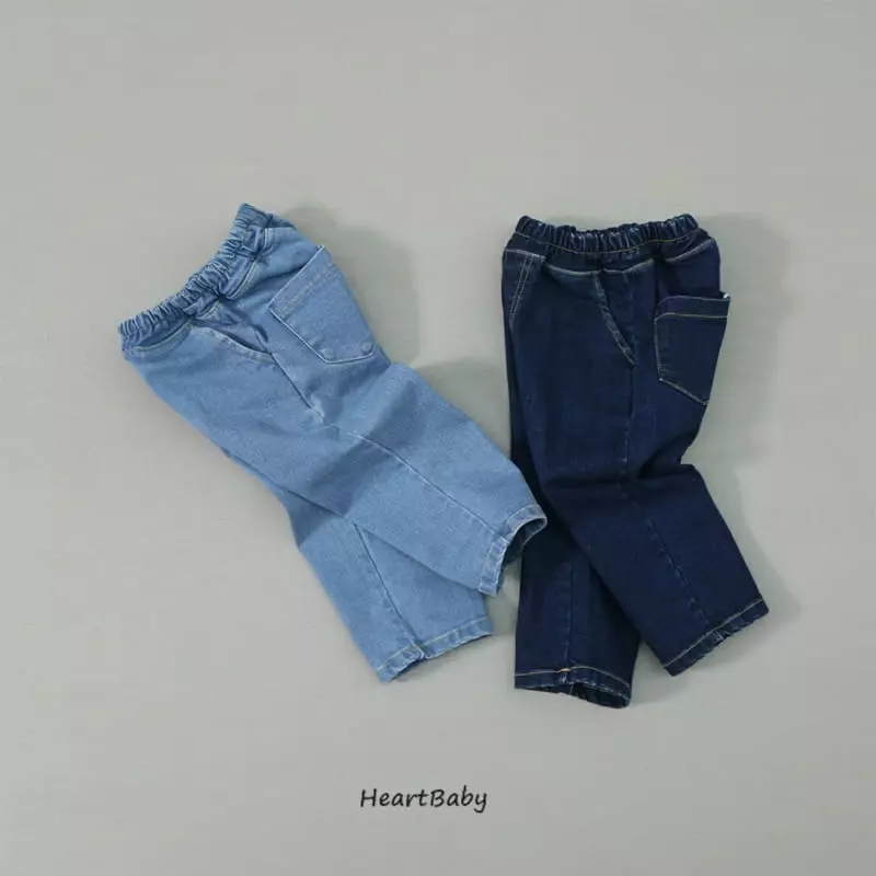 Heart Baby - Korean Children Fashion - #childofig - Span Jeans - 11
