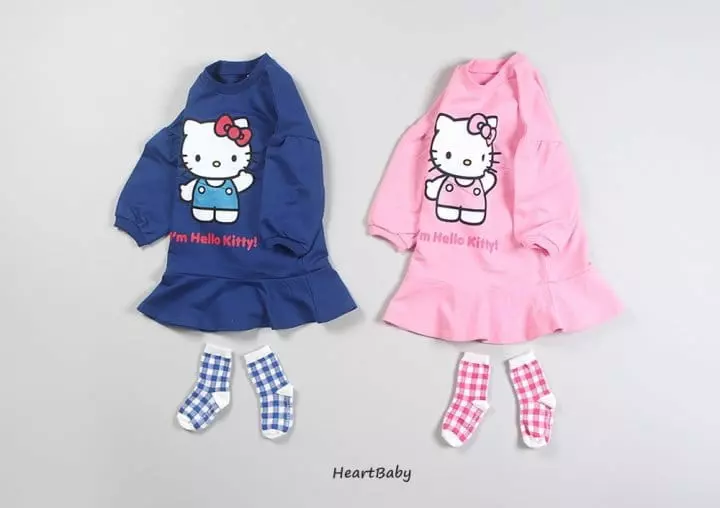 Heart Baby - Korean Children Fashion - #childofig - Kitty One-piece - 7