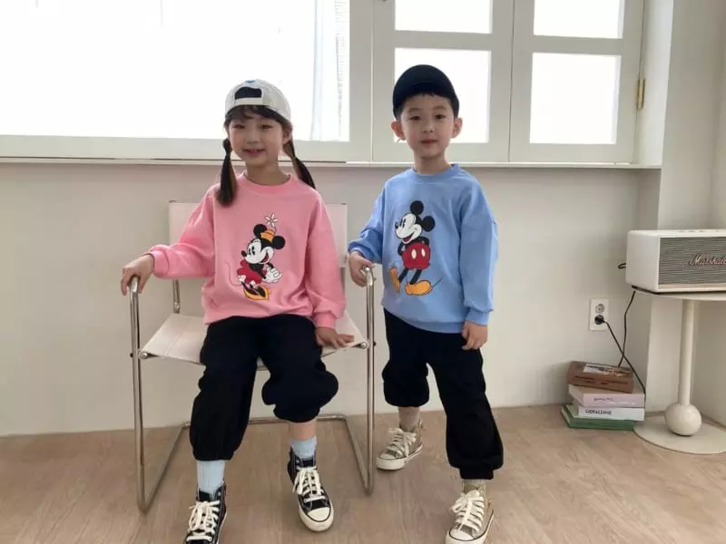 Heart Baby - Korean Children Fashion - #designkidswear - Micky And Minne Sweatshirt - 7
