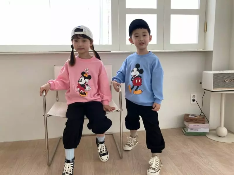 Heart Baby - Korean Children Fashion - #discoveringself - Micky And Minne Sweatshirt - 8