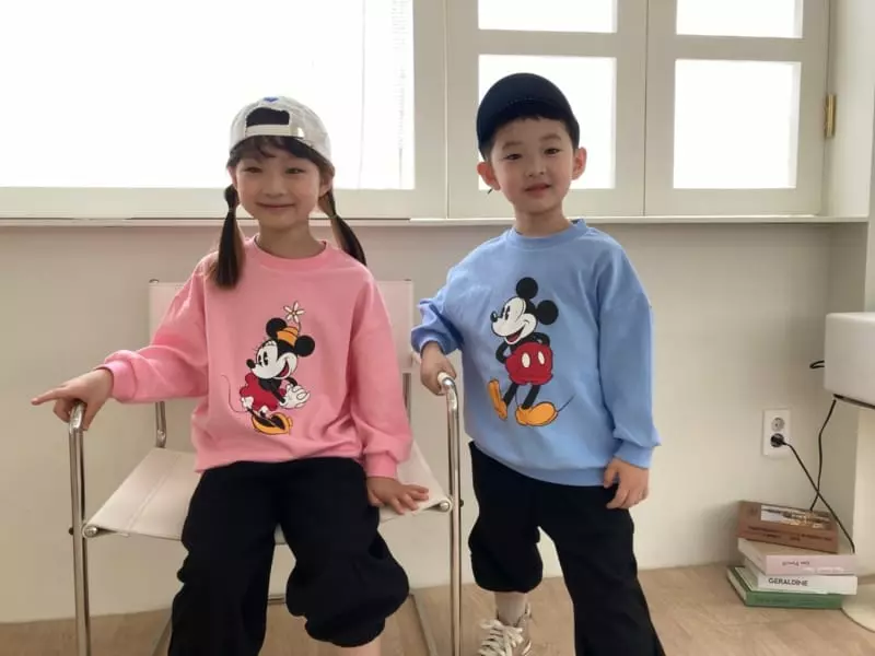 Heart Baby - Korean Children Fashion - #fashionkids - Micky And Minne Sweatshirt - 9