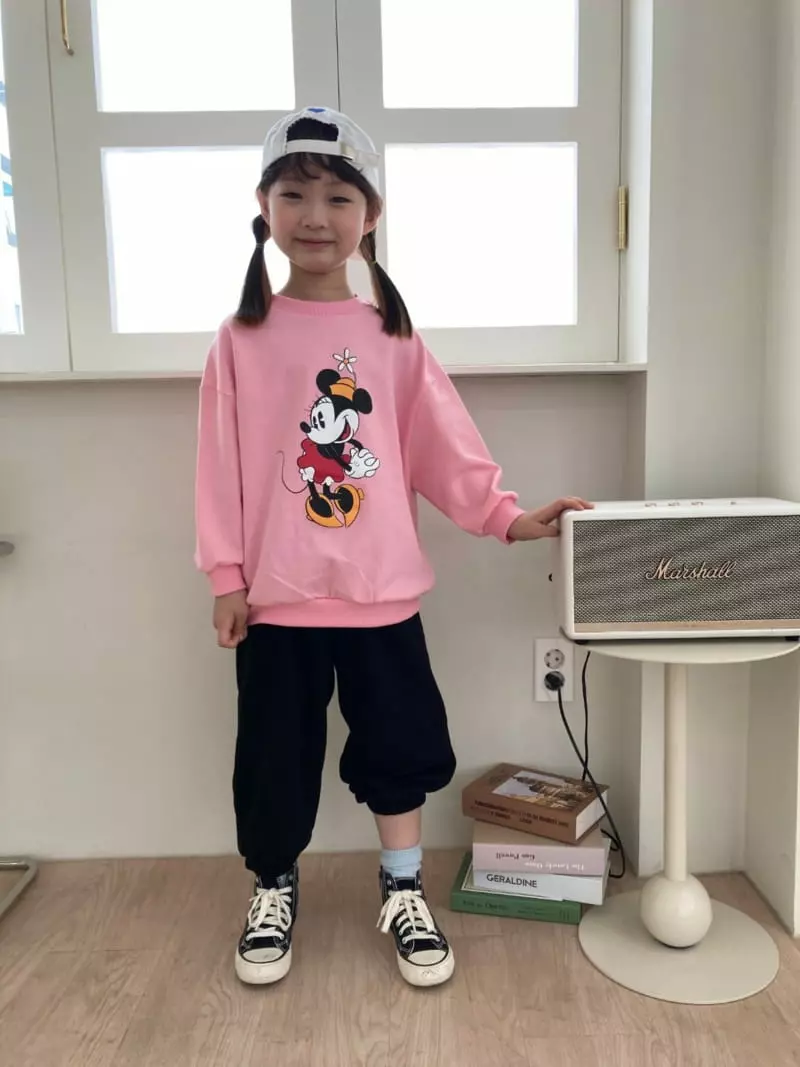 Heart Baby - Korean Children Fashion - #kidsshorts - Micky And Minne Sweatshirt - 10