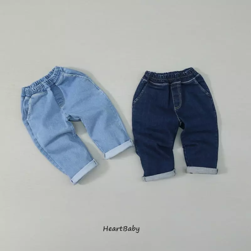 Heart Baby - Korean Children Fashion - #kidsstore - Span Jeans - 3