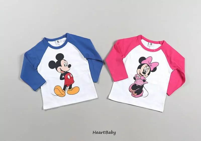 Heart Baby - Korean Children Fashion - #kidzfashiontrend - Disney Mkickey And Friends Tee - 6