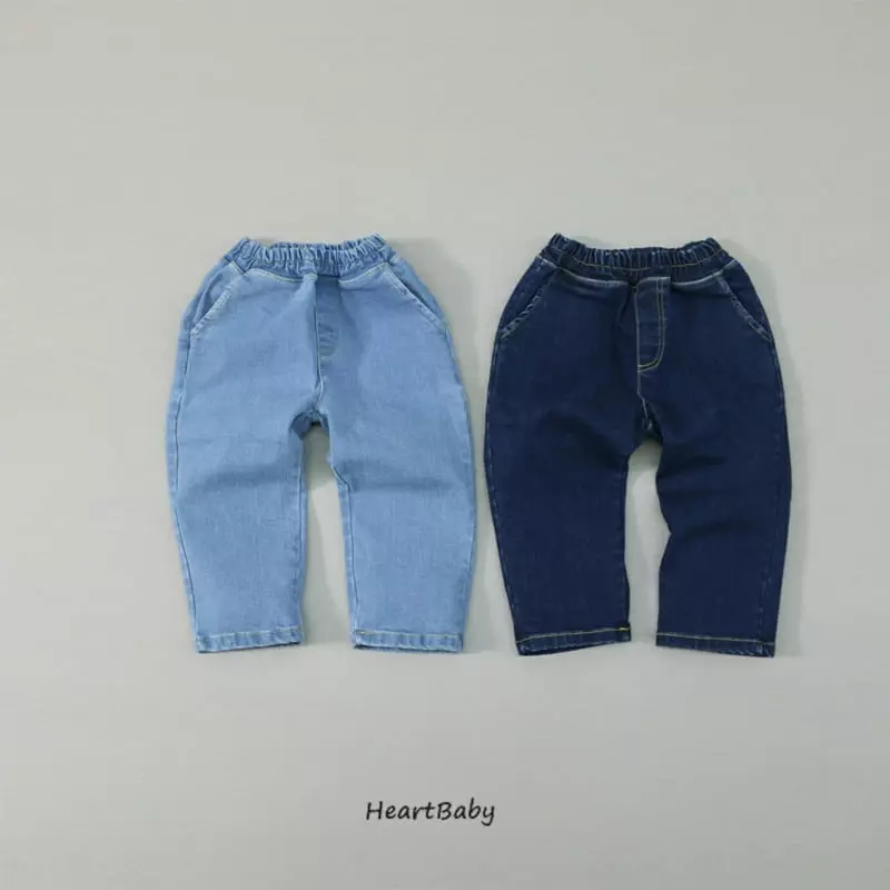Heart Baby - Korean Children Fashion - #kidsstore - Span Jeans - 4
