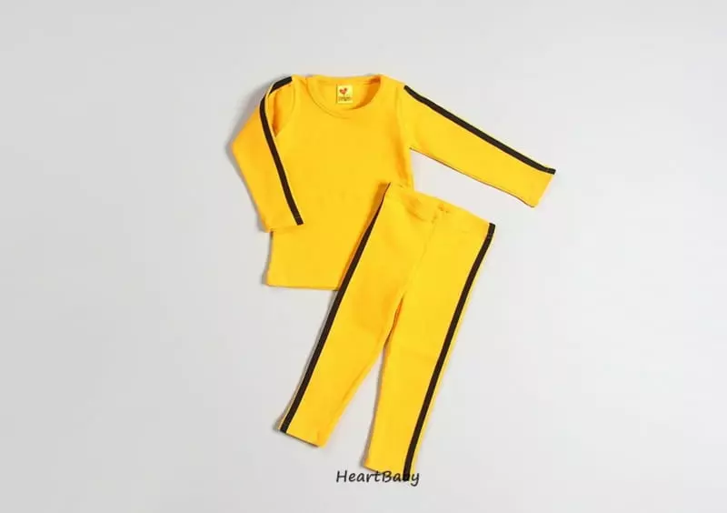 Heart Baby - Korean Children Fashion - #littlefashionista - Bruce Lee Easywear - 9