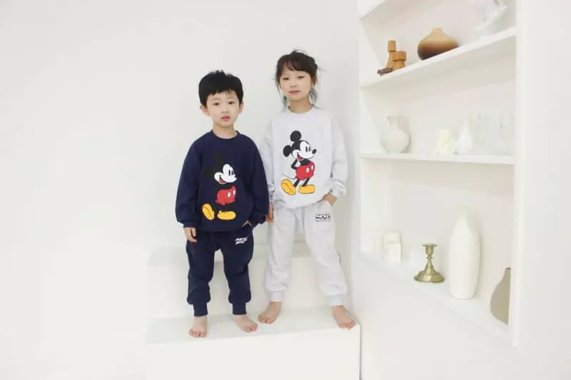 Heart Baby - Korean Children Fashion - #magicofchildhood - Mickey Top Bottom Set - 7