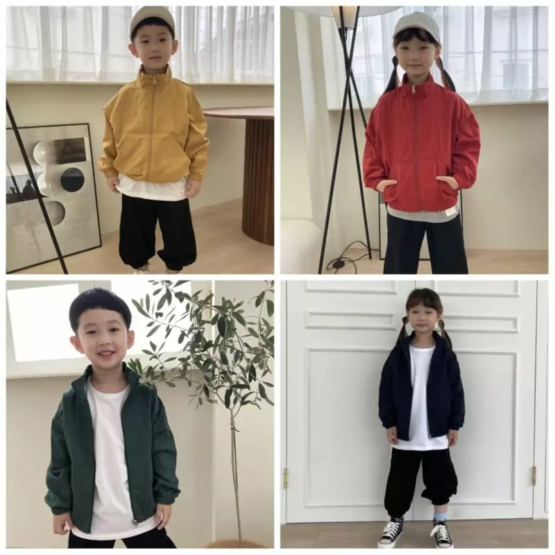 Heart Baby - Korean Children Fashion - #magicofchildhood - Color Windbreaker - 10