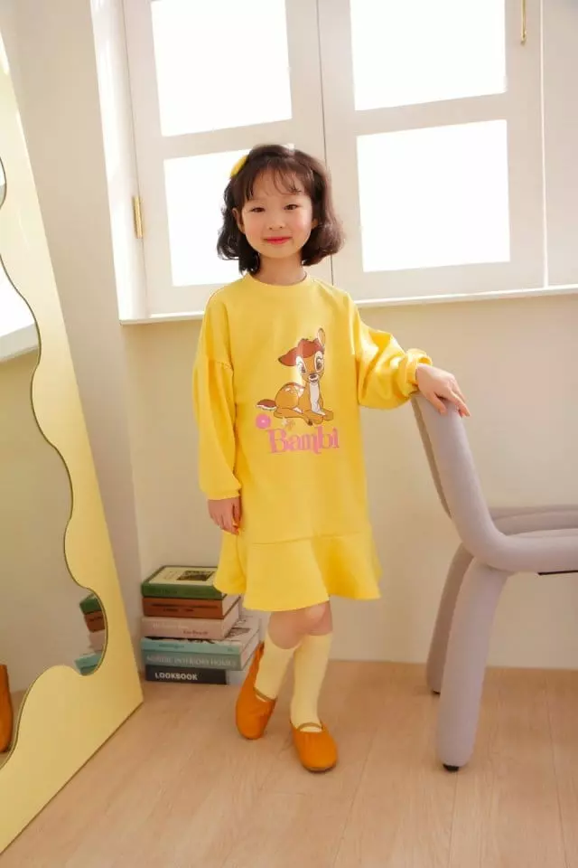 Heart Baby - Korean Children Fashion - #littlefashionista - Bambi One-piece - 4