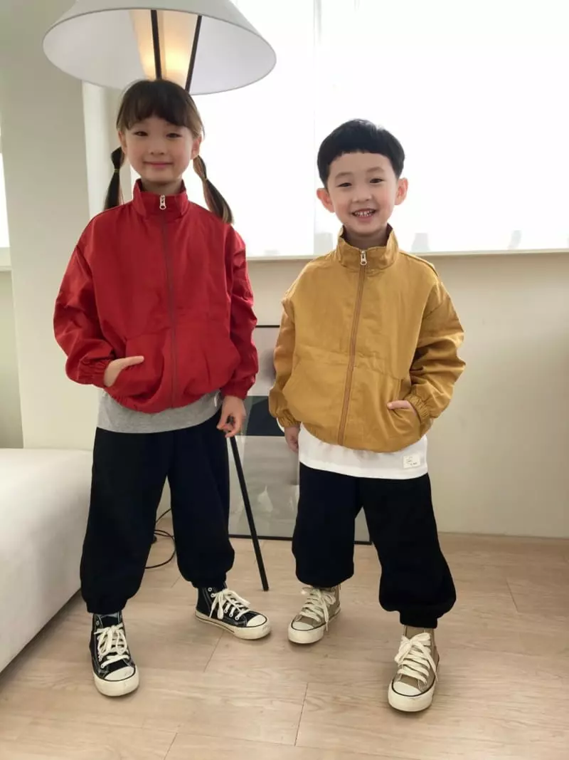 Heart Baby - Korean Children Fashion - #minifashionista - Color Windbreaker - 11